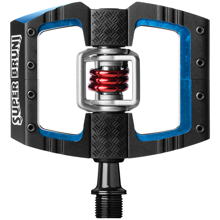 Crank Brothers Mallet DH Loic Bruni Signature Edition Pedals Black/Red/Blue