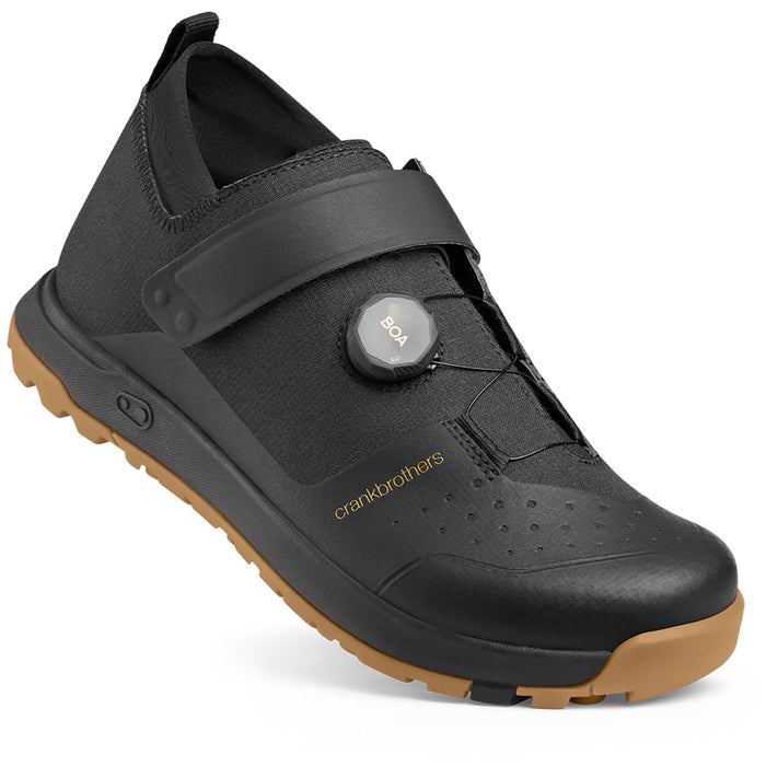 Crank Brothers Mallet Trail BOA Shoes Black/Gold/Gum