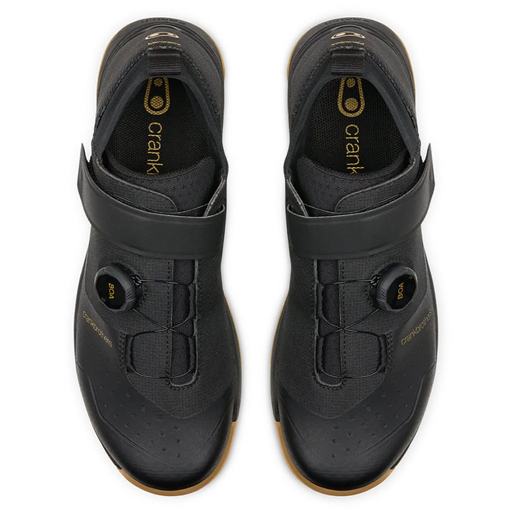 Crank Brothers Mallet Trail BOA Shoes Black/Gold/Gum