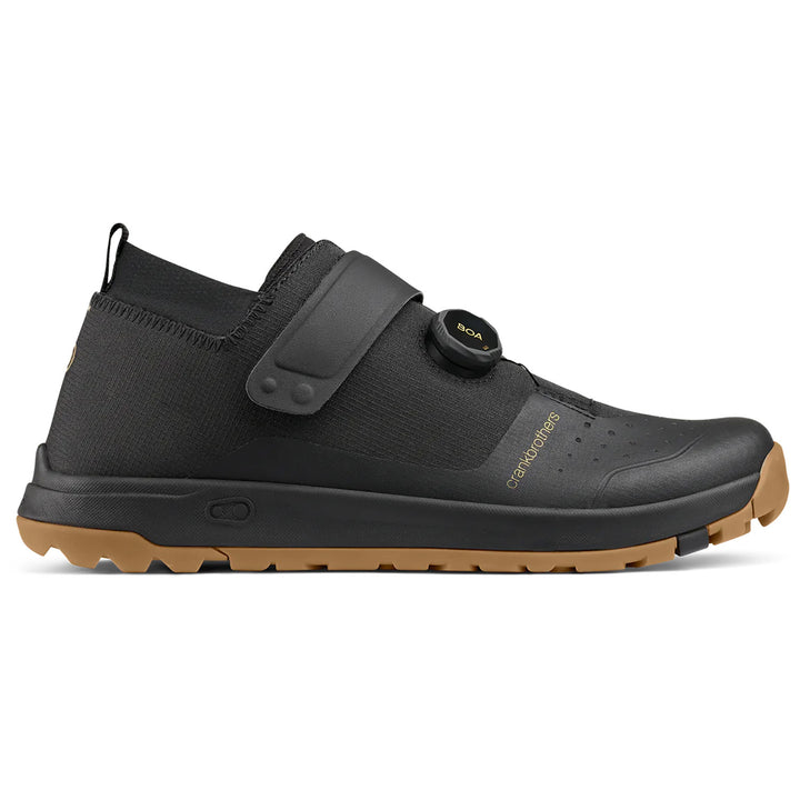 Crank Brothers Stamp Trail BOA Shoes Black/Gold/Gum