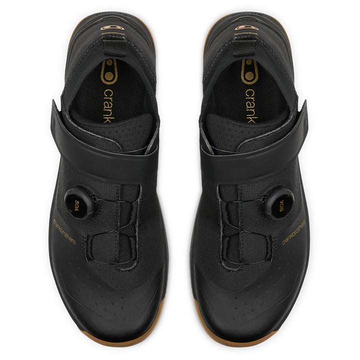 Crank Brothers Stamp Trail BOA Shoes Black/Gold/Gum