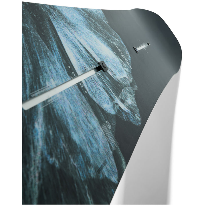 burton 162 snowboard Custom Graphic Camber Glow 2026 Its directional shape keeps you carving around the mountain Men's Burton King 162 Wide