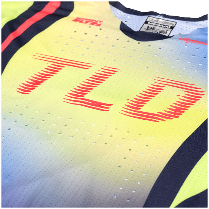 Troy Lee Designs Sprint Ultra Jersey Drip Glo Yellow