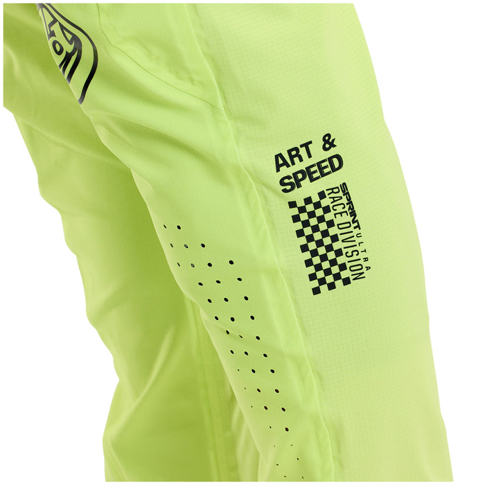Troy Lee Designs Sprint Ultra Pants Mono Glo Yellow