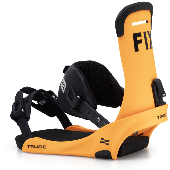 Fix Truce Snowboard Bindings 2025 Neon Orange