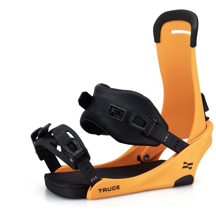 Fix Truce Snowboard Bindings 2025 Neon Orange