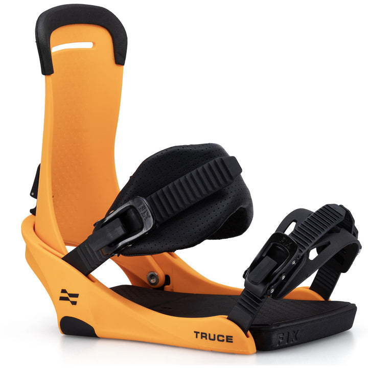 Fix Truce Snowboard Bindings 2025 Neon Orange