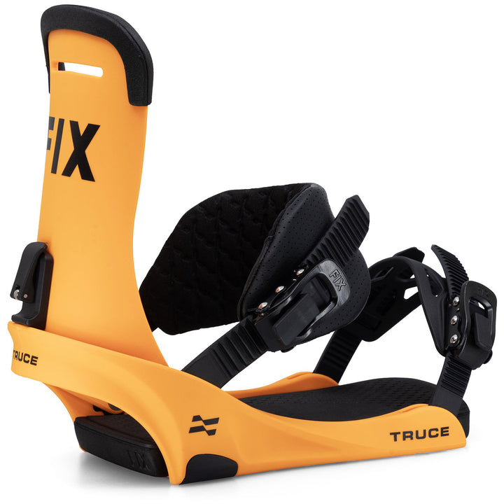 Fix Truce Snowboard Bindings 2025 Neon Orange