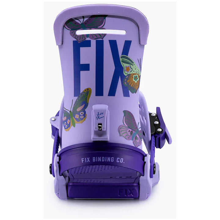 Fix Iris Pro Snowboard Bindings - Women's 2025 Lavender