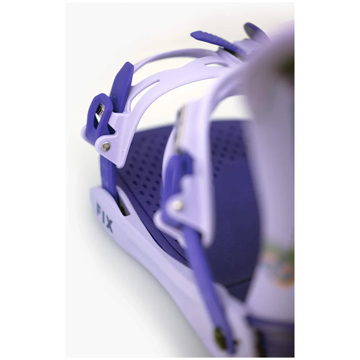 Fix Iris Pro Snowboard Bindings - Women's 2025 Lavender