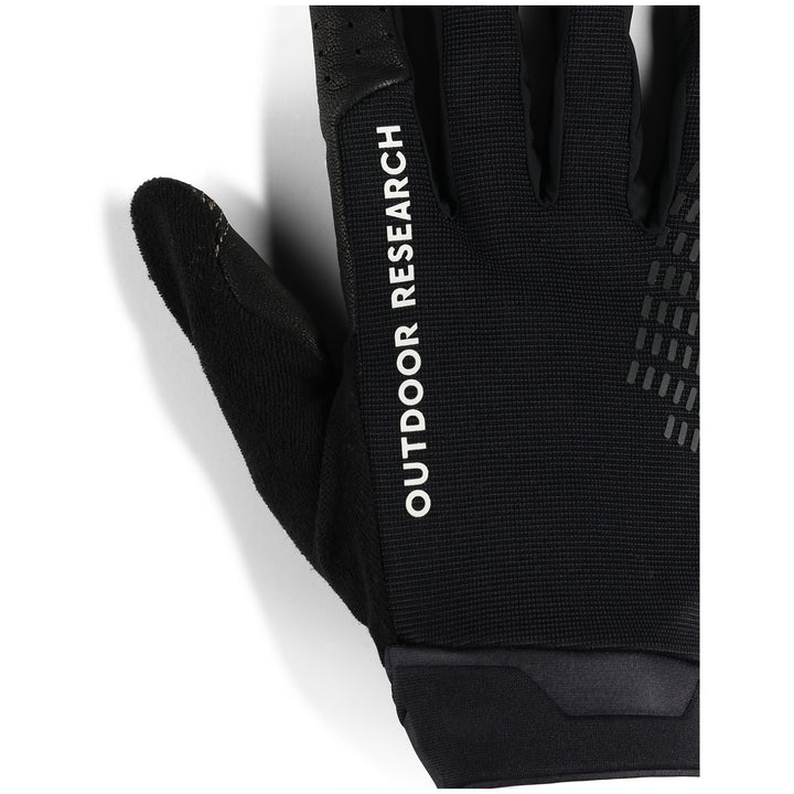 Outdoor Research Freewheel Leather Palm Bike Gloves Black