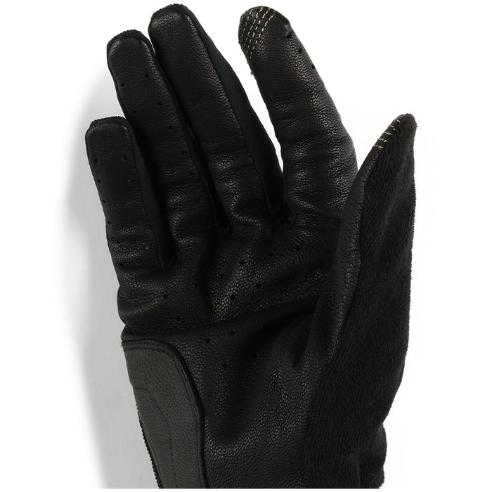 Outdoor Research Freewheel Leather Palm Bike Gloves Black