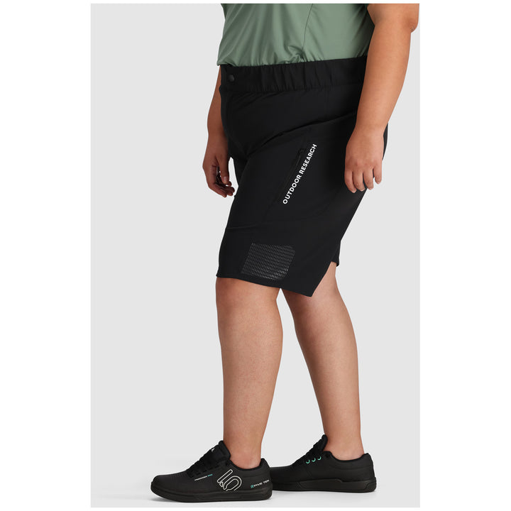 Outdoor Research Freewheel Ride Plus Shorts - Women's Black