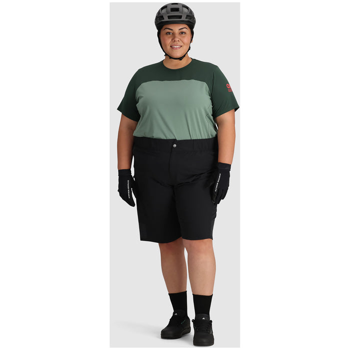 Outdoor Research Freewheel Ride Plus Shorts - Women's Black