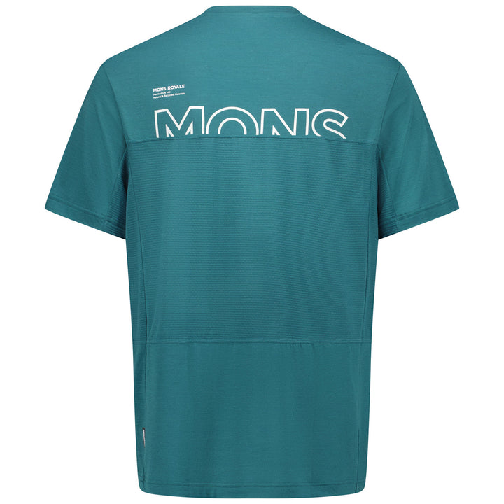 MONS ROYALE Tarn Merino Shift T-Shirt Abyss