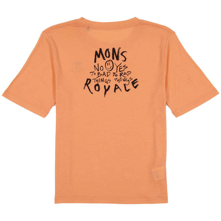 MONS ROYALE Icon Merino T-Shirt - Women's Punch