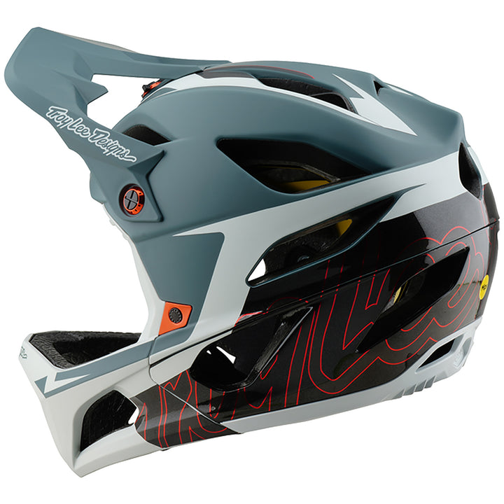 Troy Lee Designs Stage MIPS Bike Helmet Neauwave Smoke