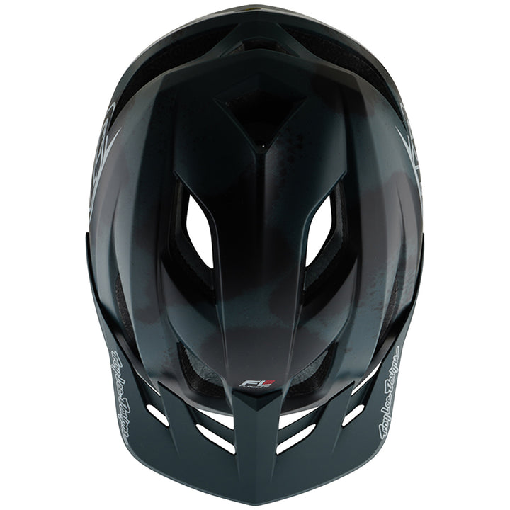 Troy Lee Designs Flowline SE MIPS Bike Helmet Badge Camo Gray