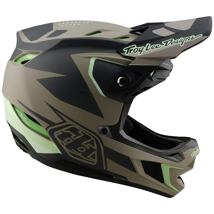 Troy Lee Designs D4 Composite MIPS Bike Helmet Optic Timber