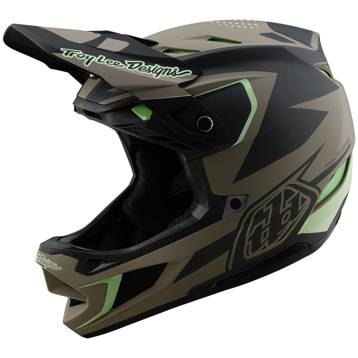 Troy Lee Designs D4 Composite MIPS Bike Helmet Optic Timber