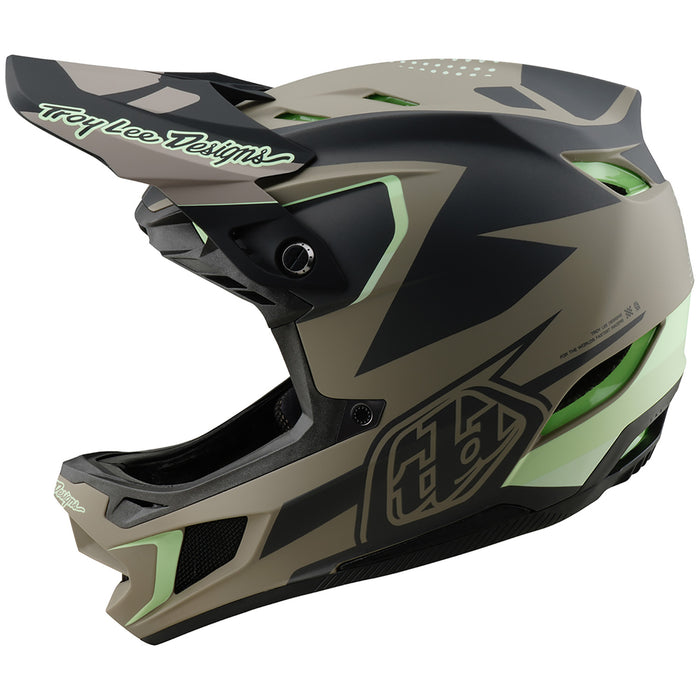 Troy Lee Designs D4 Composite MIPS Bike Helmet Optic Timber