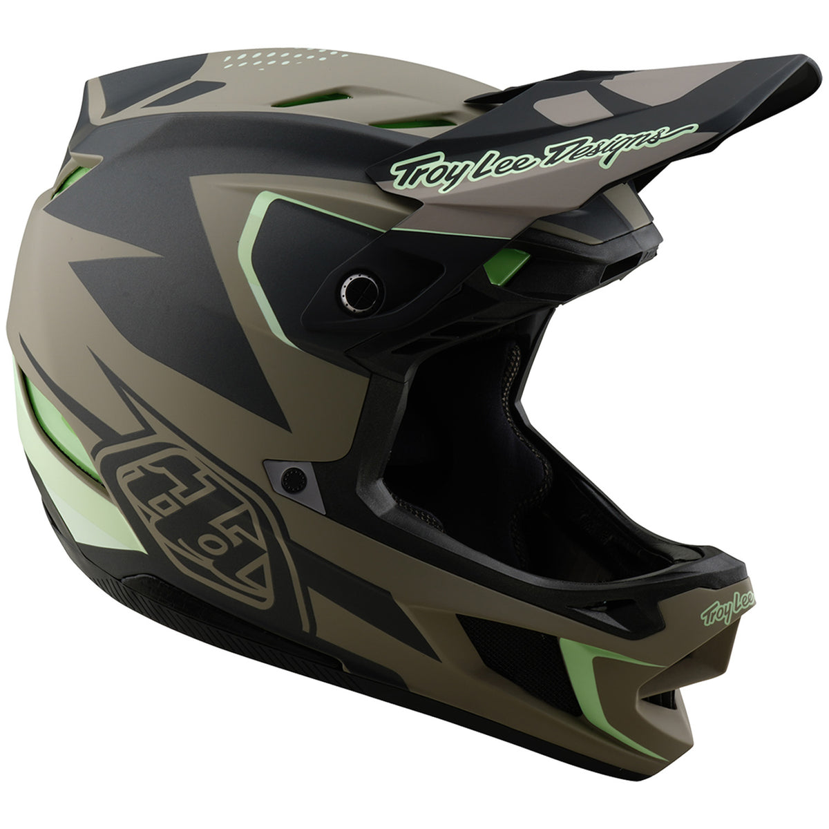 Troy Lee Designs D4 Composite MIPS Bike Helmet Optic Timber