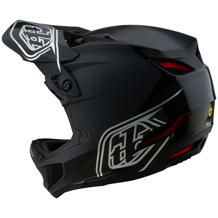 Troy Lee Designs D4 Polyacrylite MIPS Bike Helmet Shadow Black