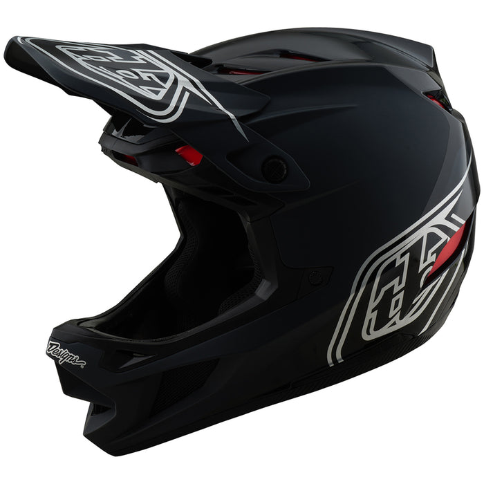 Troy Lee Designs D4 Polyacrylite MIPS Bike Helmet Shadow Black