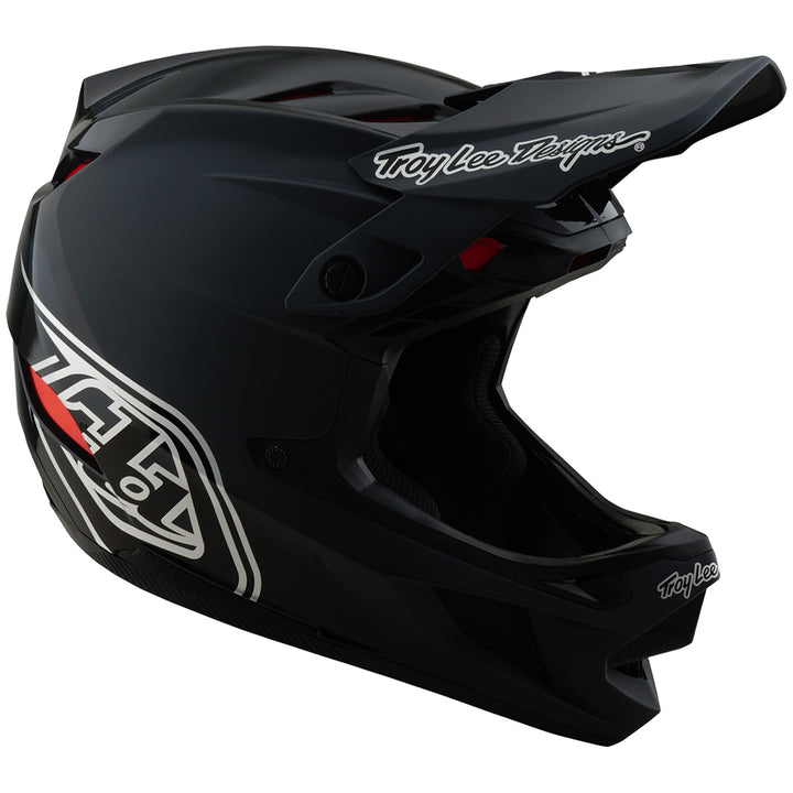 Troy Lee Designs D4 Polyacrylite MIPS Bike Helmet Shadow Black