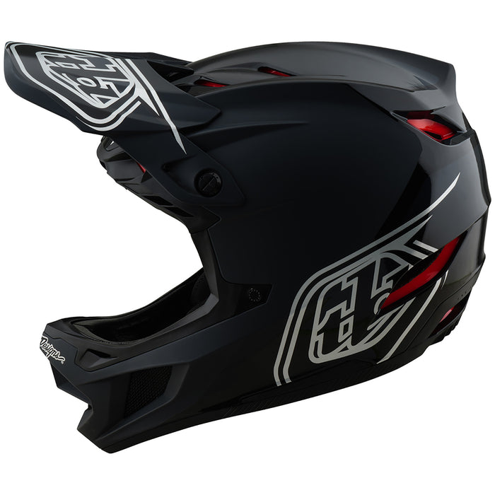 Troy Lee Designs D4 Polyacrylite MIPS Bike Helmet Shadow Black