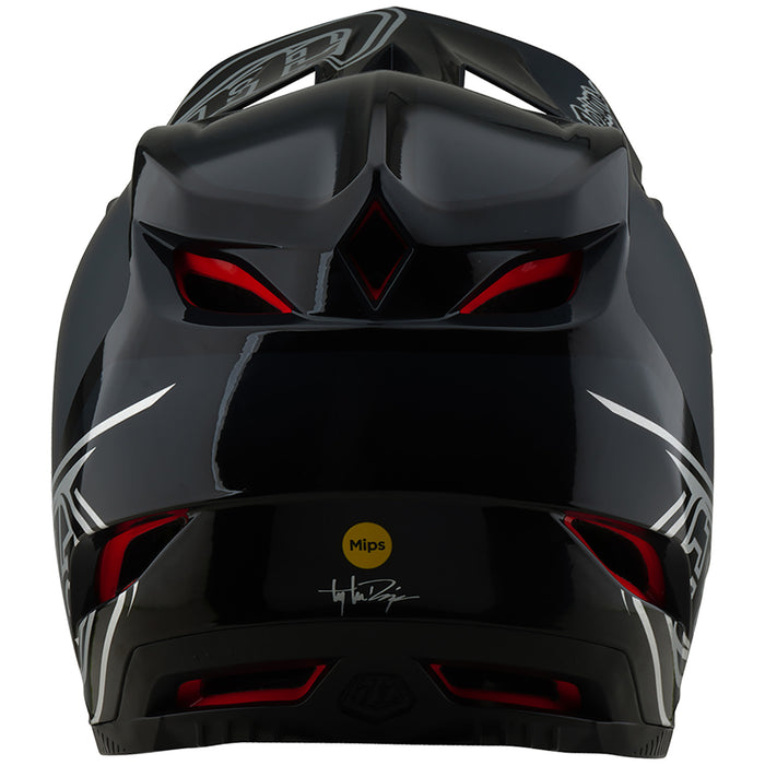 Troy Lee Designs D4 Polyacrylite MIPS Bike Helmet Shadow Black