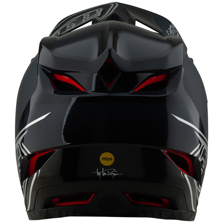 Troy Lee Designs D4 Polyacrylite MIPS Bike Helmet Shadow Black