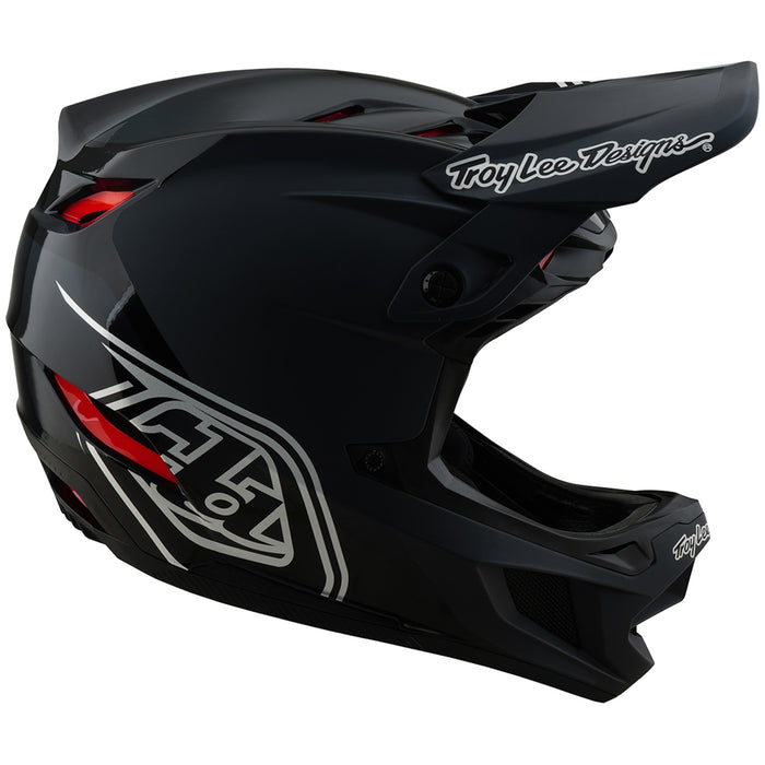 Troy Lee Designs D4 Polyacrylite MIPS Bike Helmet Shadow Black