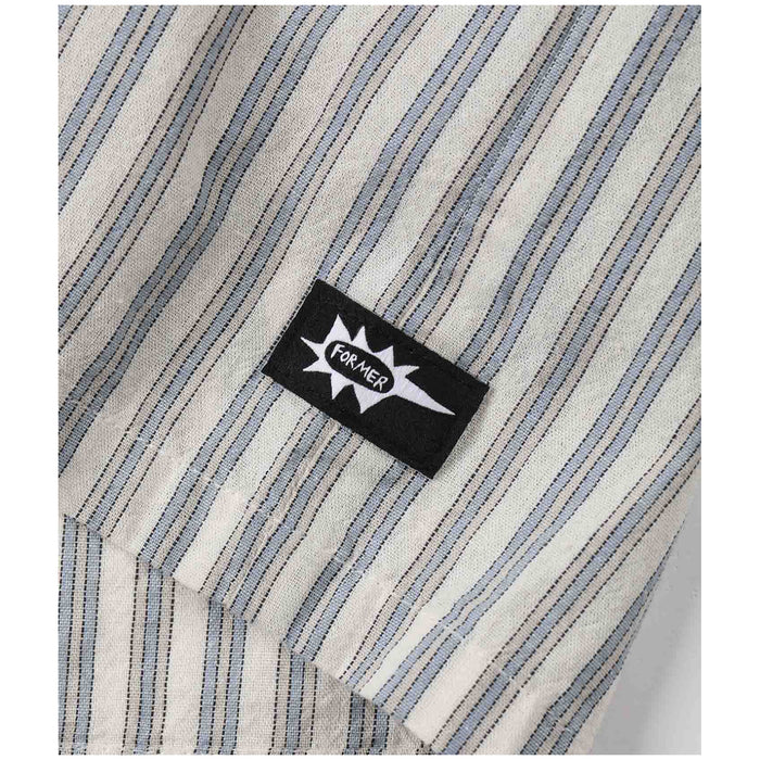 Former Reynolds Stripe Short-Sleeve Shirt - Men's Bone