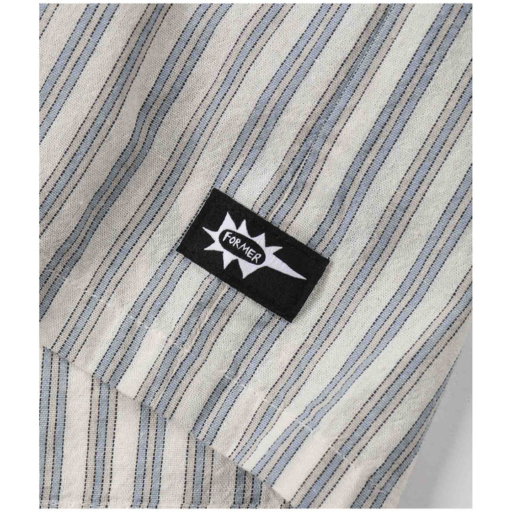 Former Reynolds Stripe Short-Sleeve Shirt - Men's Bone