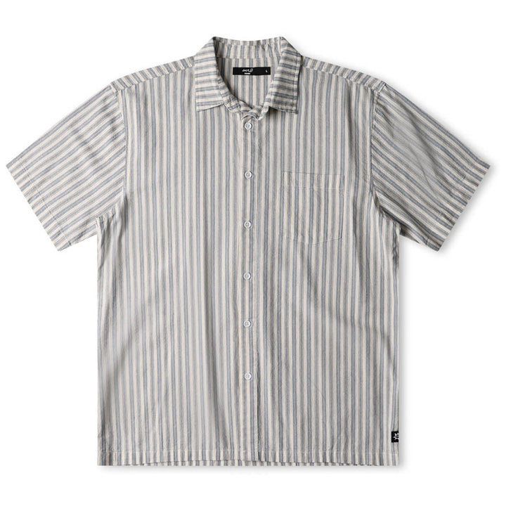 Former Reynolds Stripe Short-Sleeve Shirt - Men's Bone