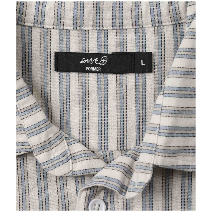 Former Reynolds Stripe Short-Sleeve Shirt - Men's Bone