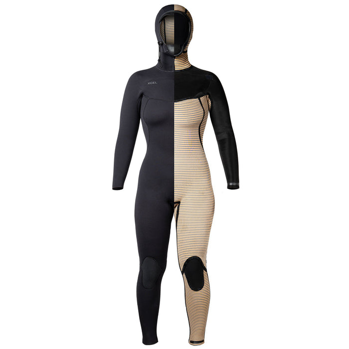 XCEL 5/4mm Comp+ Hooded Fullsuit Wetsuit - Women's