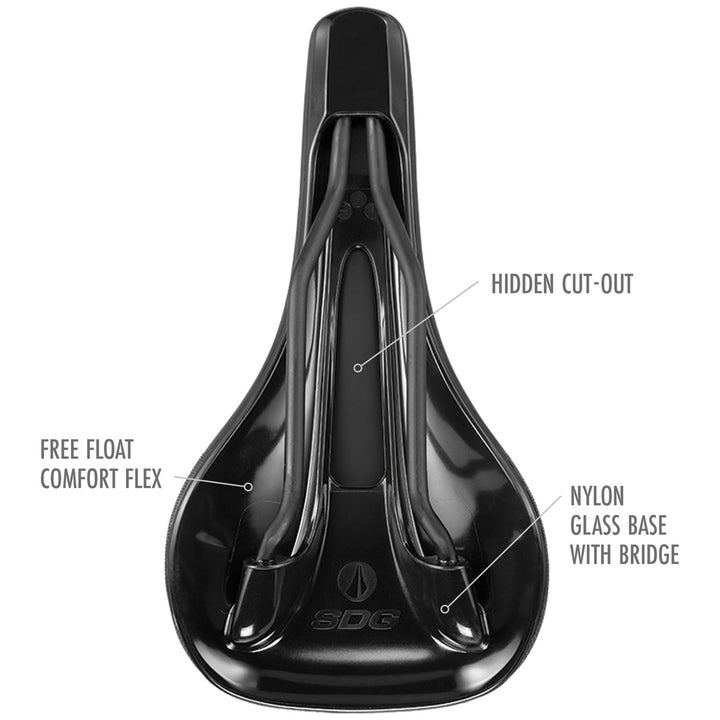 SDG Bel-Air V3 MAX Steel Saddle Black/Black