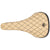 SDG Bel-Air V3 Sensus Lux-Alloy Saddle Cream Microfiber Top w/Diamond Stitching