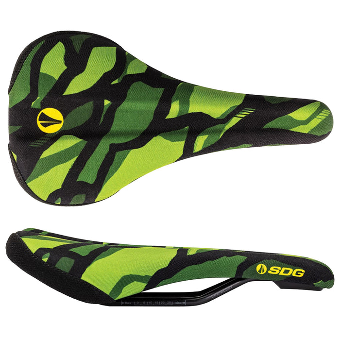SDG Bel-Air V3 Terra Firma Lux-Alloy Saddle Haise Camo Green