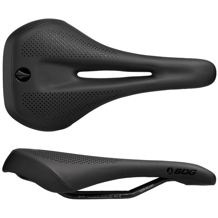 SDG Allure V2 Lux-Alloy Saddle - Women's Black/Black