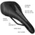 SDG Allure V2 Lux-Alloy Saddle - Women's Black/Black