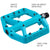 SDG Comp Pedals Turquoise