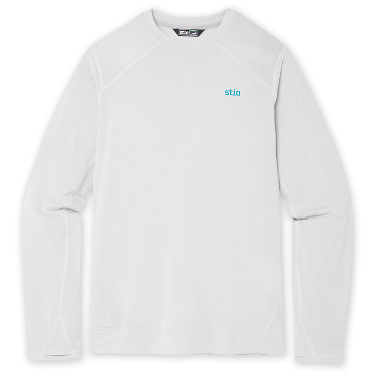 Stio Trax Power Grid Crew - Men's Quiet Gray