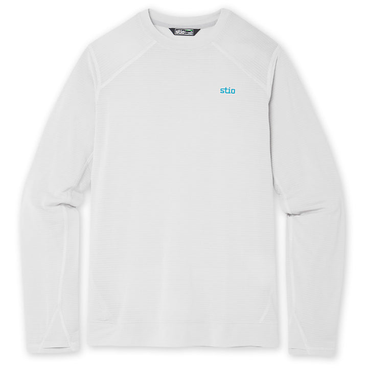 Stio Trax Power Grid Crew - Men's Quiet Gray