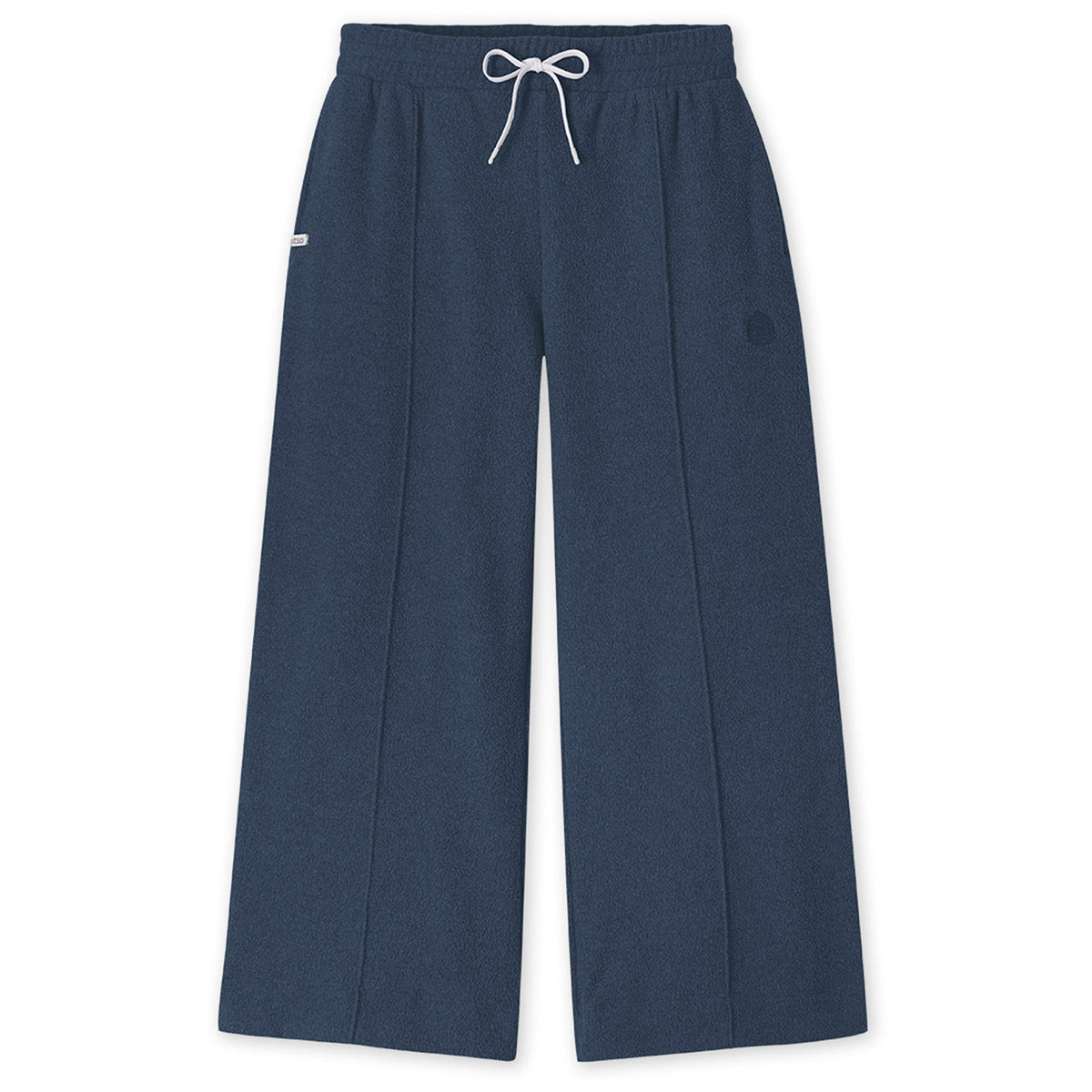 Stio Turpin Fleece Wide Crop Pants - Women's Mountain Shadow