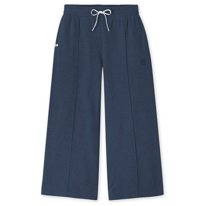 Stio Turpin Fleece Wide Crop Pants - Women's Mountain Shadow