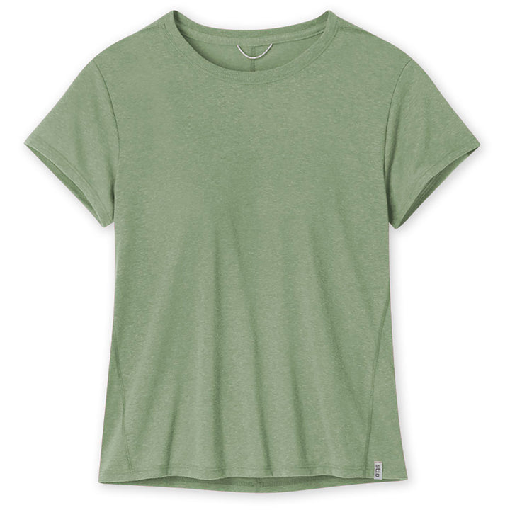 Stio Divide T-Shirt - Women's Sage Flats Heather