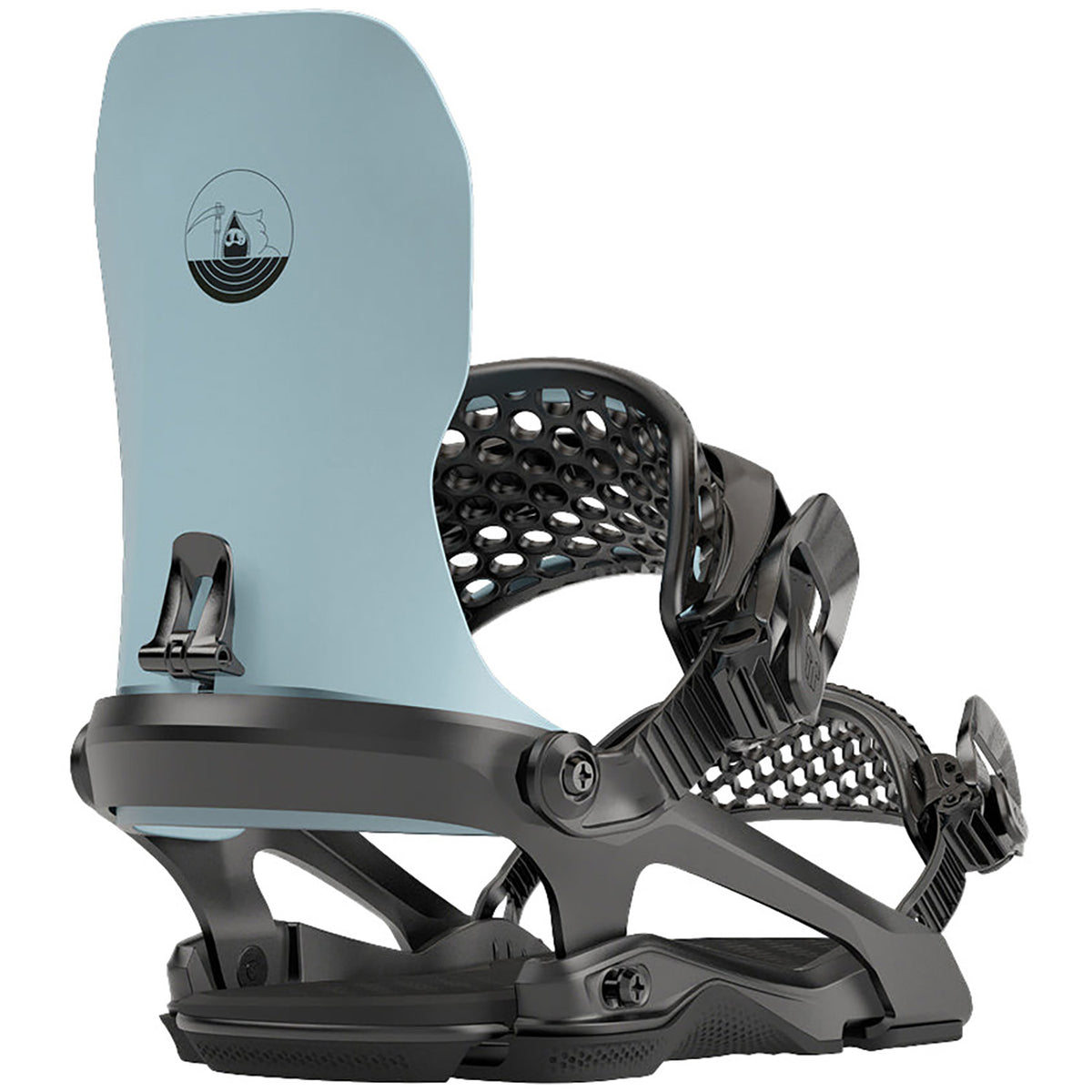 Bataleon Astro Fullwrap x Gimbal God Snowboard Bindings 2023 Foggy Blue